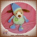 GIPSY DOUDOU CHIEN VERT BLEU MUSICAL FEUILLES SOS