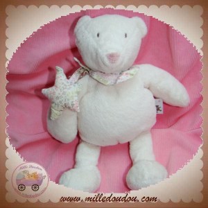 DIMPEL SOS DOUDOU OURS BLANC MUSICAL LOIC