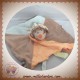 NATTOU SOS DOUDOU HERISSON PLAT MARRON BLEU ORANGE