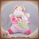 KIABI DOUDOU VACHE BLANC QUASI PLAT ROSE SAC SOS