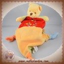 DISNEY DOUDOU OURS WINNIE PLAT JAUNE ROUGE JARDINIER SOS