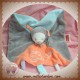 NATTOU SOS DOUDOU ABEILLE PAPILLON PLAT GRIS BLEU SAUMON BUBBLES SOS