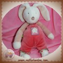 MOULIN ROTY SOS DOUDOU LAPIN MYRTILLE ET CAPUCINE BLANC ROSE