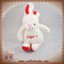 GUIGOZ SOS DOUDOU LAPIN BLANC ROUGE