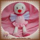 NICOTOY DOUDOU OISEAU ROSE VIOLET SOS