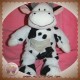 NICOTOY SOS DOUDOU VACHE BLANCHE NOIR  SOS