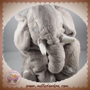 IKEA DOUDOU ELEPHANT GRIS KLAPPAR ELEFANT SOS