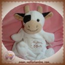 HISTOIRE D'OURS DOUDOU VACHE MARIONNETTE BLANC NOIR ETIQ COTE