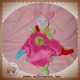 DISNEY DOUDOU COCHON PORCINET PLAT ROSE NOEUD OISEAU SOS