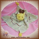 SOS DOUDOU RENNE JAUNE PLAT BEIGE NOEUD