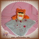 DISNEY SOS DOUDOU TIGROU TIGRE PLAT LOSANGE ORANGE GRIS ETOILES