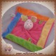 DISNEY SOS DOUDOU COCHON PORCINET PLAT ROSE FLEUR TISSU SOS