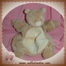 NOUKIE'S SOS DOUDOU OURS AUSTRALIA MARIONNETTE ECRU BEIGE