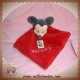 DISNEY NICOTOY SOS DOUDOU MICKEY NOEL SOURIS PLAT ROUGE