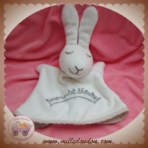 DPAM SOS DOUDOU LAPIN PLAT MARIONNETTE BLANC THEATRE