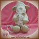 NICOTOY SOS DOUDOU MOUTON BLANC CUIR RETOURNE MUSICAL