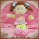 NICOTOY SOS DOUDOU POUPEE HABIT ROSE VERT FLEUR KIABI