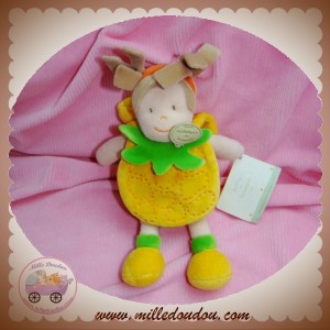 DOUDOU ET COMPAGNIE SOS POUPEE FILLE ANANAS FRUITS