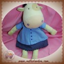 DPAM SOS DOUDOU VACHE VERTE ROBE BLEU