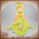 DISNEY SOS DOUDOU TIGROU ORANGE DEGUISE MOUCHOIR VERT SOS