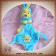 DISNEY SOS DOUDOU OURS WINNIE L'OURSON DEGUISE MOUCHOIR BLEU SOS