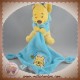 DISNEY SOS DOUDOU OURS WINNIE L'OURSON DEGUISE MOUCHOIR BLEU SOS