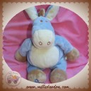 NOUKIE'S SOS DOUDOU ANE BLEU ET ECRU PACO MOU 22 CM