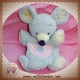 BABYNAT BABY NAT DOUDOU SOURIS MARIONNETTE GRIS ROSE SOS