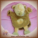 BABYNAT BABY NAT SOS DOUDOU OURS MARRON MARIONNETTE