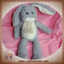 HISTOIRE D'OURS DOUDOU LAPIN GRIS BLANC SOS