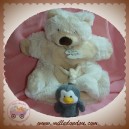 HISTOIRE D'OURS SOS DOUDOU OURS ROLAND BLANC MARIONNETTE GERMAIN