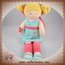 DOUDOU ET COMPAGNIE POUPEE FEE BLEU ET BLEUET ROSE SOS