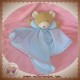 SIMPSON TRADING SOS DOUDOU OURS CARRE PLAT BLEU 