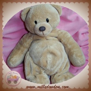 KIABI SOS DOUDOU OURS BEIGE MARRON NICOTOY