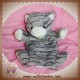 HISTOIRE D'OURS DOUDOU CHAT MARIO PELUCHE GRIS BLANC MARIONNETTE SOS