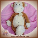 BABYNAT DOUDOU SINGE MARRON BEIGE ECRU 38 CM SOS