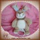 NOUKIE'S DOUDOU LAPIN OSCAR BINZ BEIGE BLEU MARRON MUSICAL SOS