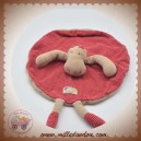 MOULIN ROTY SOS DOUDOU HIPPOPOTAME BEIGE PLAT RAYE ROUGE LOUPIOTS SOS