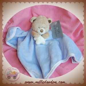 PAT & RIPATON CEC SOS DOUDOU OURS BEIGE PLAT BLEU ETOILE