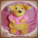 DISNEY SOS DOUDOU KANGOUROU GOUROU ORANGE PULL ROSE