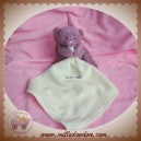 BABYNAT BABY NAT DOUDOU OURS VIOLET MOUCHOIR SOS