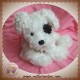 HISTOIRE D'OURS SOS DOUDOU CHIEN MILOU A POIL BLANC NOIR