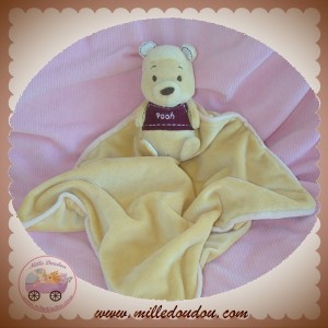 DISNEY DOUDOU WINNIE L'OURSON CAPE DOS MOUCHOIR SOS DISNEY DOUDOU WINNIE L'OURSON CAPE DOS MOUCHOIR SOS