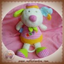 BABYSUN BABY SUN DOUDOU CHIEN SOURIS ECRU AHOY ROSE RAYE ORANGE MUSICAL