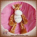 GRAIN DE BLE SOS DOUDOU GIRAFE TACHETE MARRON MOLLE