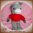 FLEURUS SOS DOUDOU ANE GRIS TROTRO NOUNOURS