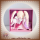 DOUDOU ET COMPAGNIE SOS LAPIN MARIONNETTE ROSE POUDRE ETOILE FLUORESCENT DC2159