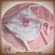 DISNEY SOS DOUDOU MOUCHOIR PLAT ROSE MINNIE NOEUD CARREFOUR