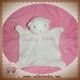 BABY DIOR SOS DOUDOU OURS PLAT BLANC ROSE MARQUE SOS