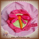 ORCHESTRA SOS DOUDOU LIBELLULE ORANGE PLAT VERT ROSE